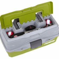 Flambeau 1 Tray Tackle Green/Gray Hard Tackle Box 7 Flambeau 1 Tray Tackle Green/Gray Hard Tackle Box -Cheap Ice Fishing Accessories Store 6381TB 1Tray LIDPropped 1600x1600 67355.1616588000
