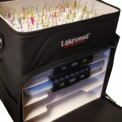 Lakewood - Mini Magnum Tackle Storage Box - Black -Cheap Ice Fishing Accessories Store A050 BK top filled 1 57772.1627305215
