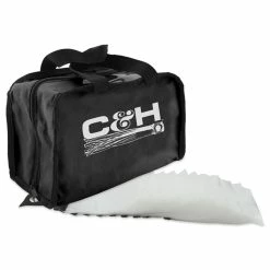 C&H Lures - King Rig Bag With 50 Rig Bags Inside, Black