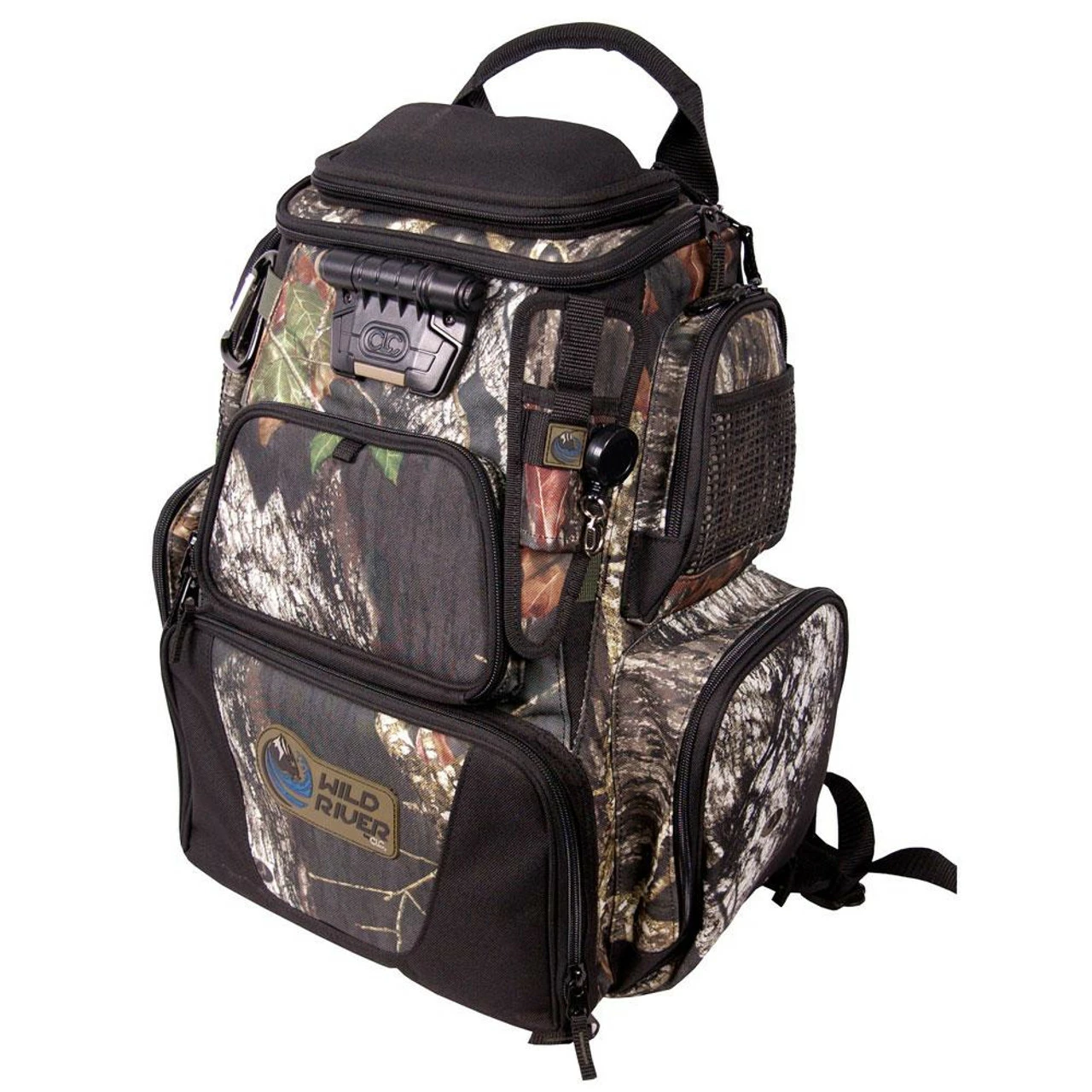 Wild River NOMAD Mossy Oak Tackle Tek Lighted Backpack W/o Trays - 48334 1 Wild River NOMAD Mossy Oak Tackle Tek Lighted Backpack W/o Trays - 48334