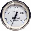 Faria Beede Instruments Faria Chesapeake White SS 4" Tachometer - 4000 RPM (Diesel) (Magnetic Pick-Up)