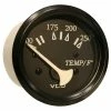 VDO Cockpit Marine 52mm (2-1/16") 250 F Water Temperature Gauge - Black Dial/Bezel