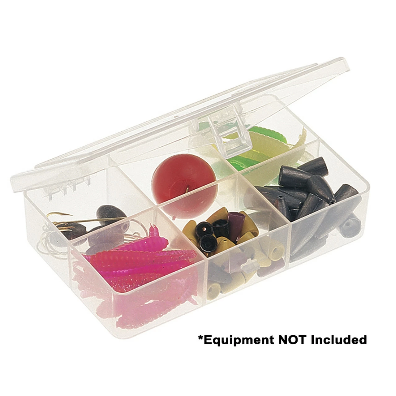 Plano Six-Compartment Tackle Organizer - Clear 1 Plano Six-Compartment Tackle Organizer - Clear