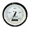 Faria Beede Instruments Faria Chesapeake White SS 4" Tachometer W/Hourmeter (4000 RPM) (Diesel) (Mech. Takeoff & Var. Ratio Alt)