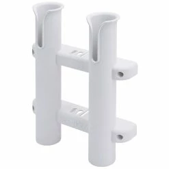 Sea Dog Sea-Dog Two Pole Side Mount Rod Storage Rack - White