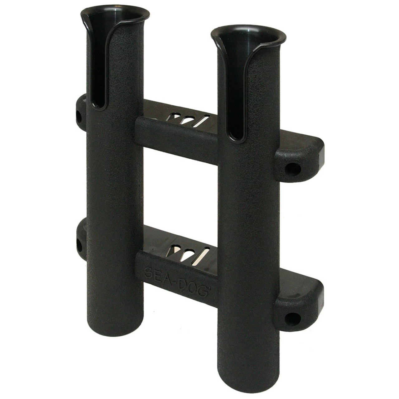 Sea Dog Sea-Dog Two Pole Side Mount Rod Storage Rack - Black 1 Sea Dog Sea-Dog Two Pole Side Mount Rod Storage Rack - Black
