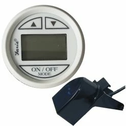 Faria Beede Instruments Faria Dress White 2" Depth Sounder W/Transom Mount Transducer