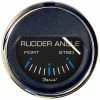 Faria Beede Instruments Faria Chesapeake Black 2" Rudder Angle Indicator Gauge