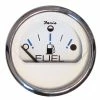 Faria Beede Instruments Faria Chesapeake White SS 2" Fuel Level Gauge - Metric (E-1/2-F)