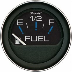 Faria Beede Instruments Faria Coral 2" Fuel Level Gauge (E-1/2-F)