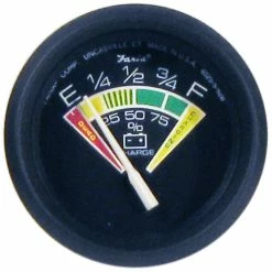 Faria Beede Instruments Faria Euro Black 2" Battery Condition Indicator (E To F)
