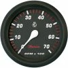 Faria Beede Instruments Faria Professional Red 4" Tachometer - 7,000 RPM