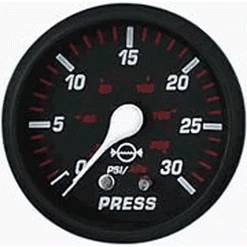 Faria Beede Instruments Faria Professional Red 2" Water Pressure Gauge