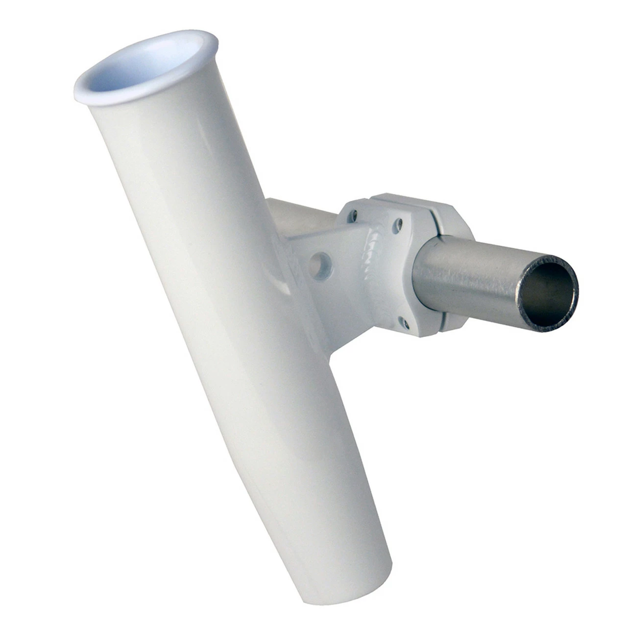 C.E. Smith C. E. Smith Aluminum Horizontal Clamp-On Rod Holder 1-5/16" OD White - Powdercoat W/Sleeve 1 C.E. Smith C. E. Smith Aluminum Horizontal Clamp-On Rod Holder 1-5/16" OD White - Powdercoat W/Sleeve