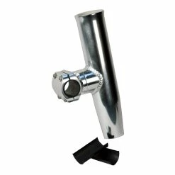 C.E. Smith Adjustable Mid Mount Rod Holder Aluminum 1.66" Or 1-1/2" W/Sleeve & Hex Key