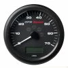 Veratron 4-1/4" (110MM) ViewLine GPS Speedometer 0-70 KNOTS/KMH/MPH - 8 To 16V Black Dial & Bezel