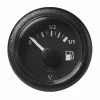 Veratron 52mm (2-1/16") ViewLine Fuel Tank Level Gauge - 0 To 1/1 - Black Dial & Round Bezel