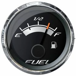 Faria Beede Instruments Faria Platinum 2" Fuel Level Gauge (E-1/2-F)
