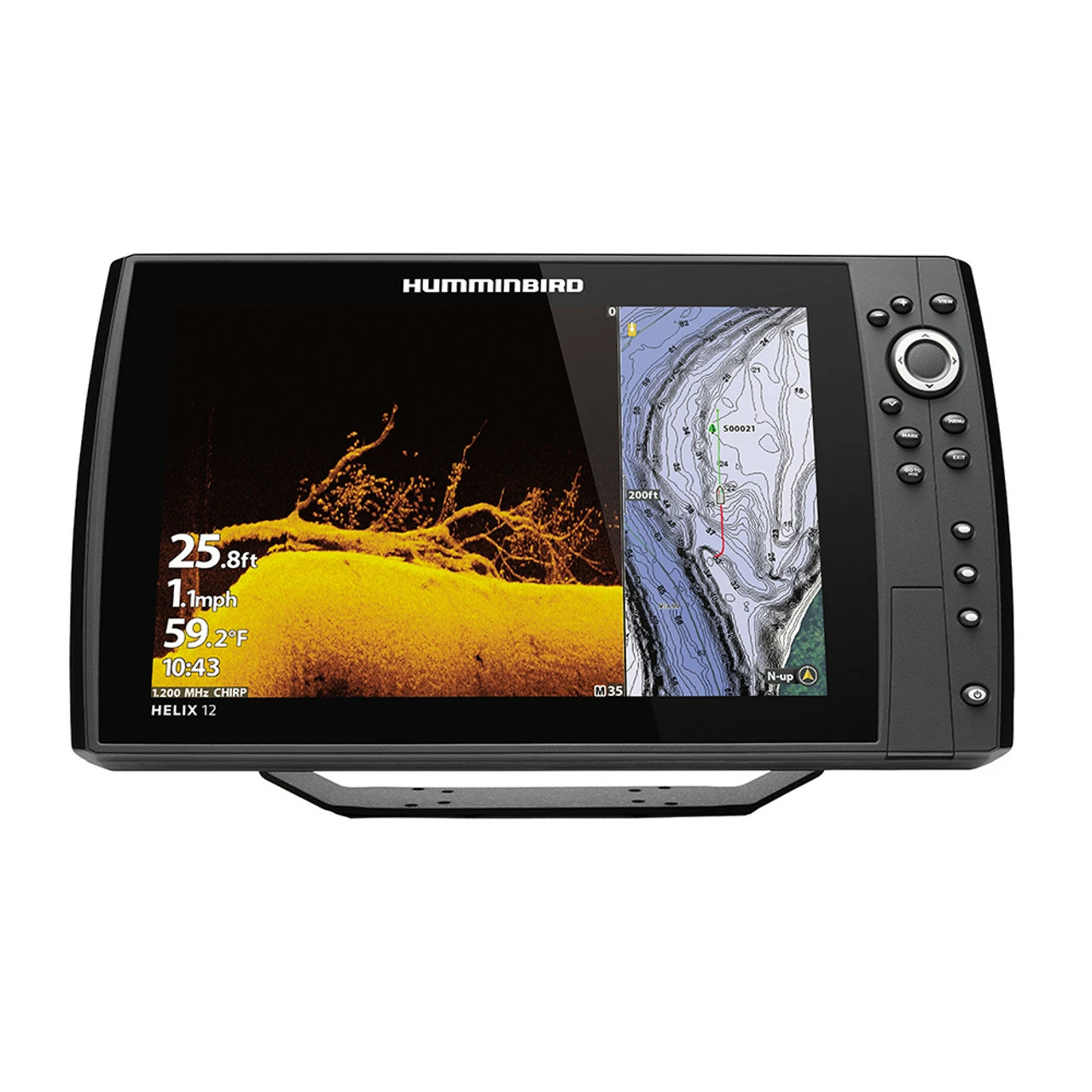 Humminbird HELIX 12 CHIRP MEGA DI+ GPS G4N 1 Humminbird HELIX 12 CHIRP MEGA DI+ GPS G4N