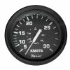 Faria Beede Instruments Faria Euro Black 4" Speedometer - 30 Knot (Pitot)