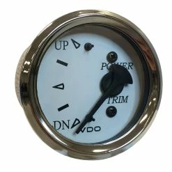 VDO Cockpit Marine 52MM (2-1/16") Trim Gauge F/Honda Engines - Black Dial/Bezel