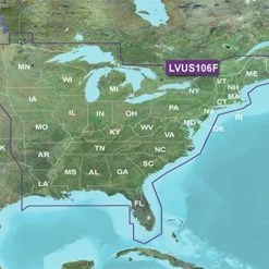 Garmin Lvus106f Lakevu G3 Ultra Us - East