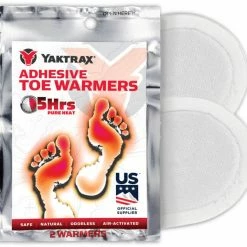Yaktrax 5 Hour Adhesive Toe Warmers